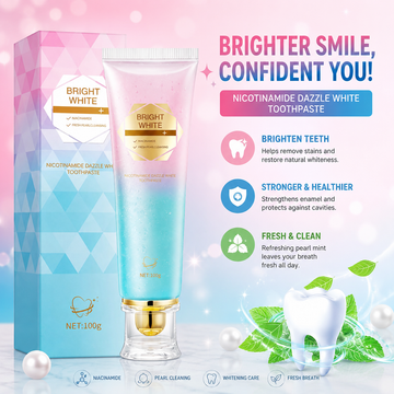 Bright White Nicotinamide Dazzle White Toothpaste